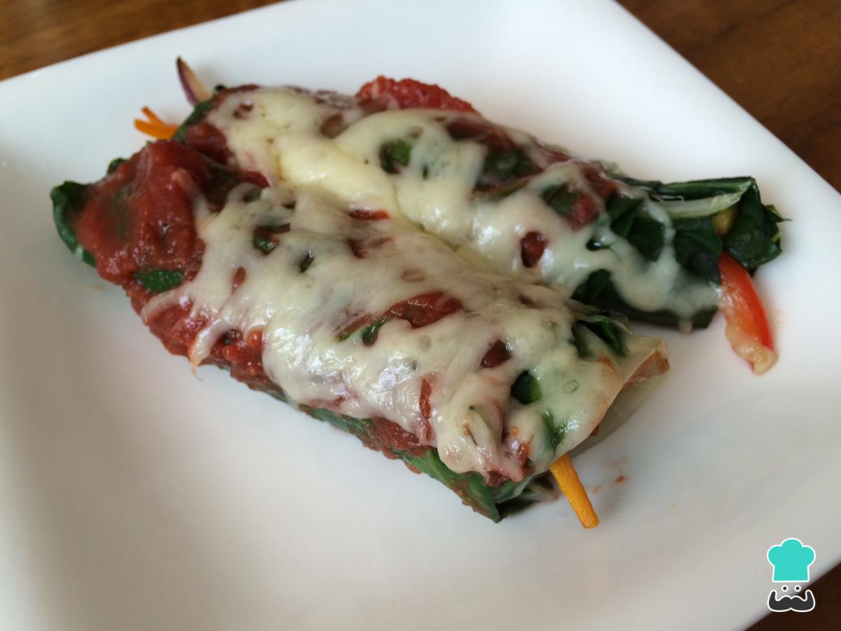 Recette de cannellonis aux légumes pour coeliaques