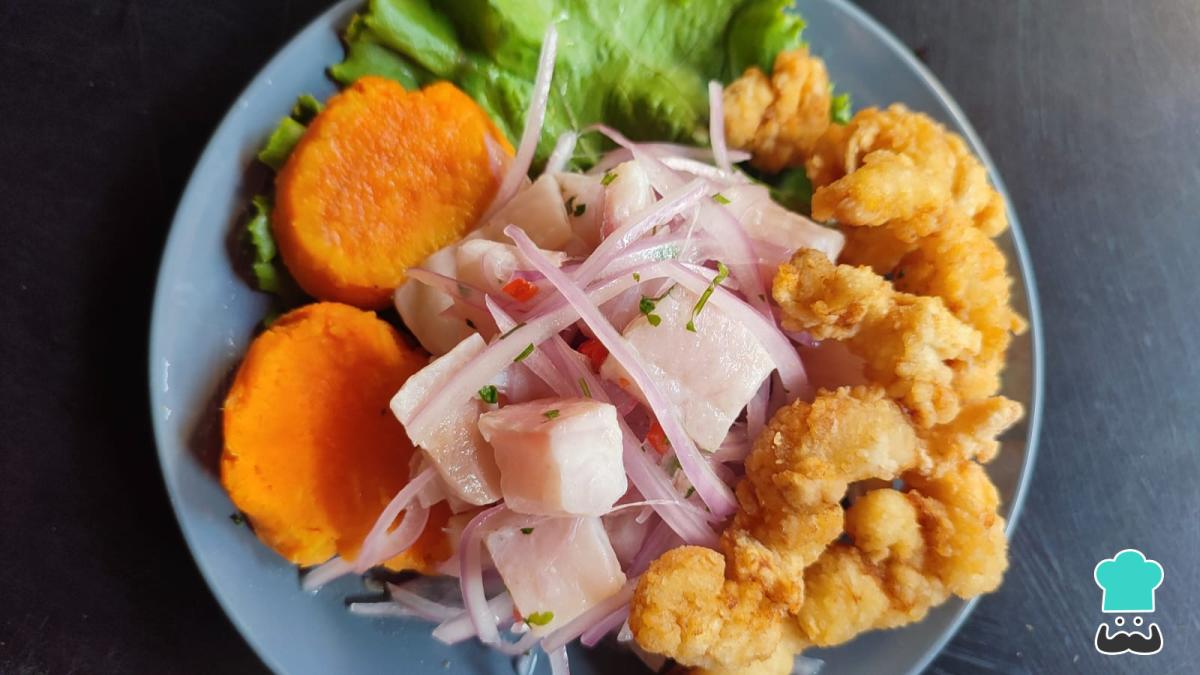 Recette de ceviche aux couennes de porc