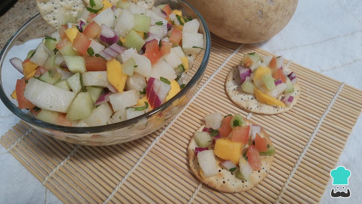 Recette de ceviche de jicama