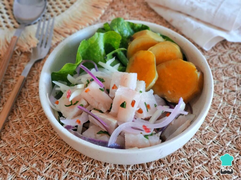 Recette de ceviche péruvien Corvina