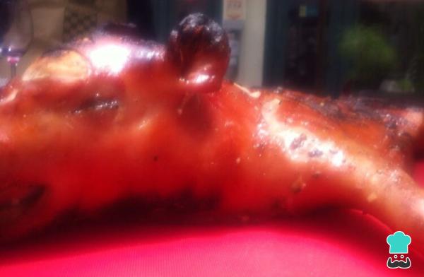 Recette de cochon de lait grillé - Étape 7