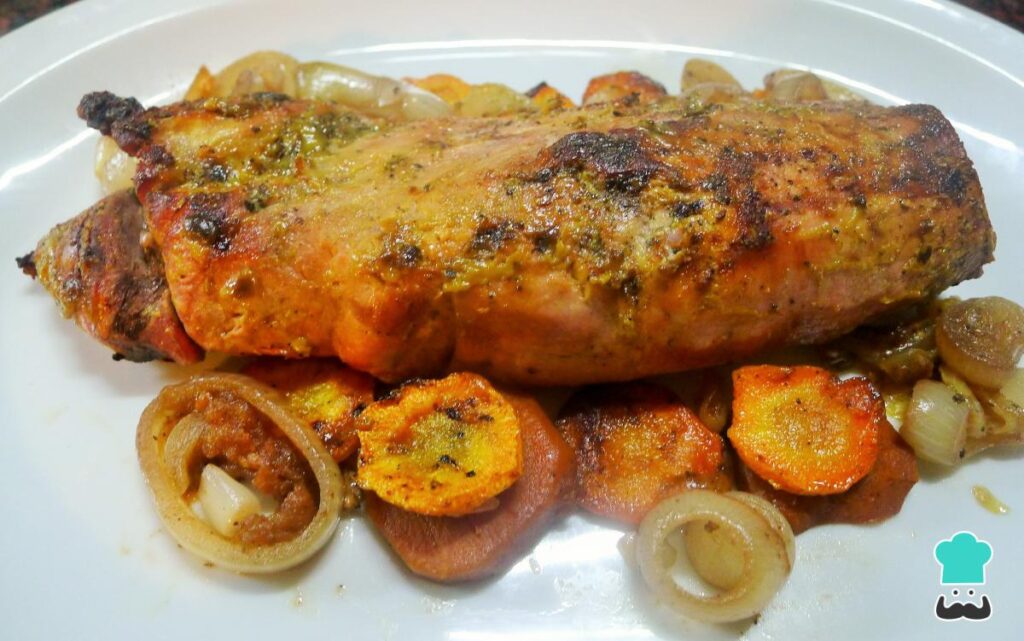 Recette de filet de porc au four avec légumes