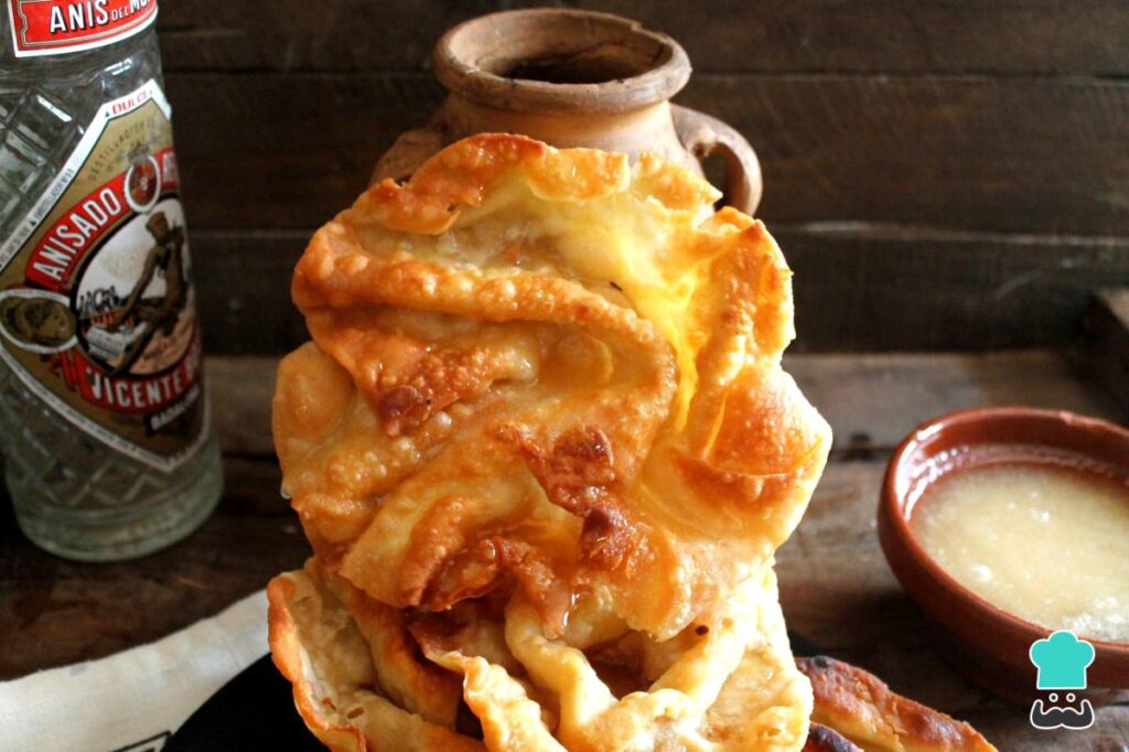 Recette de flocons de Manchego