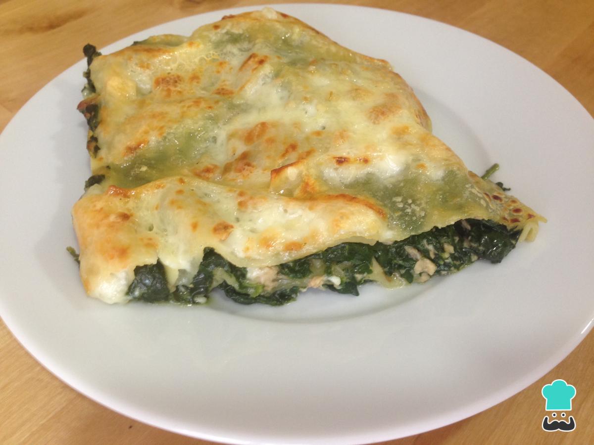 Recette de lasagnes au thon et aux épinards