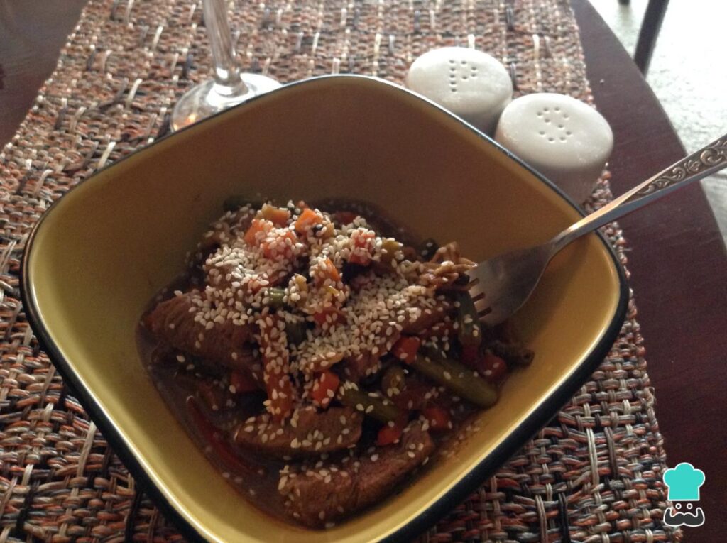 Recette de longe de bœuf à la sauce Teriyaki