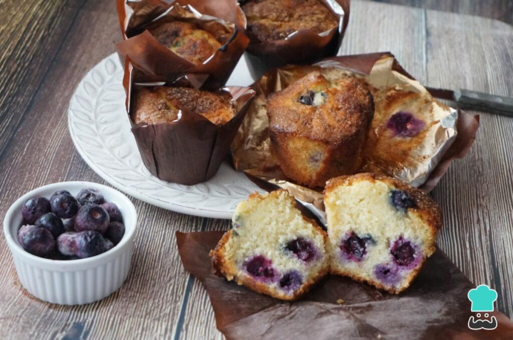 Recette de muffins aux bleuets