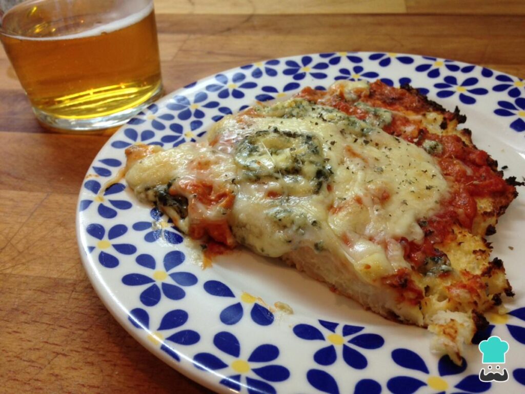 Recette de pâte à pizza au chou-fleur