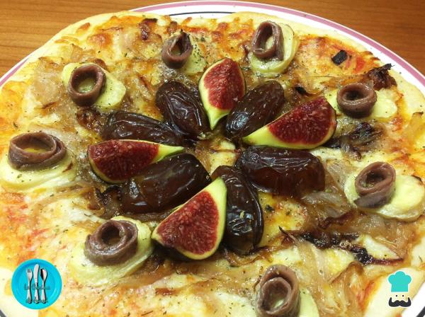 Recette de pizza maison aux anchois