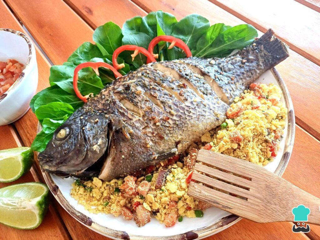 Recette de poisson farci au four