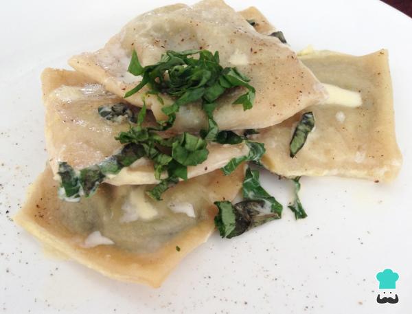 Recette de raviolis farcis aux épinards