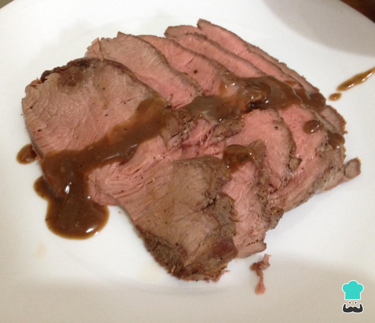Recette de rôti de bœuf sauce au thym
