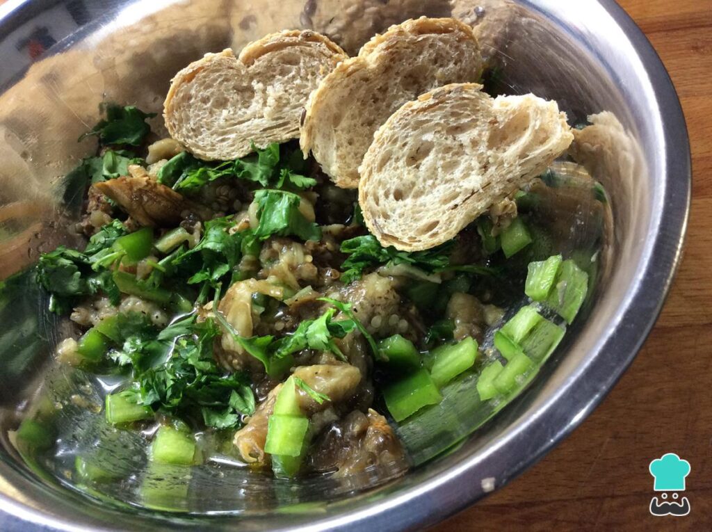 Recette de salade d'aubergines arabe