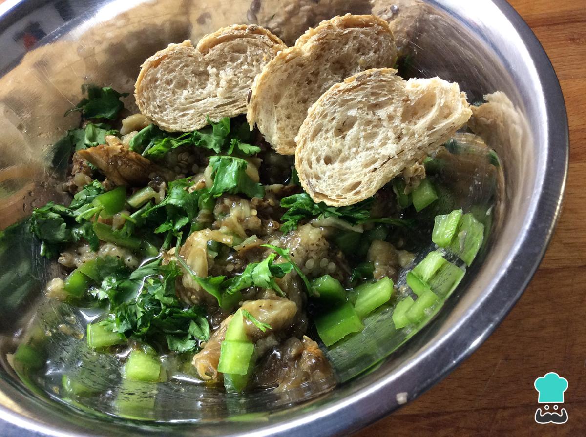 Recette de salade d'aubergines arabe