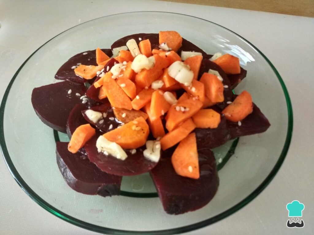 Recette de salade de betteraves crues et de carottes