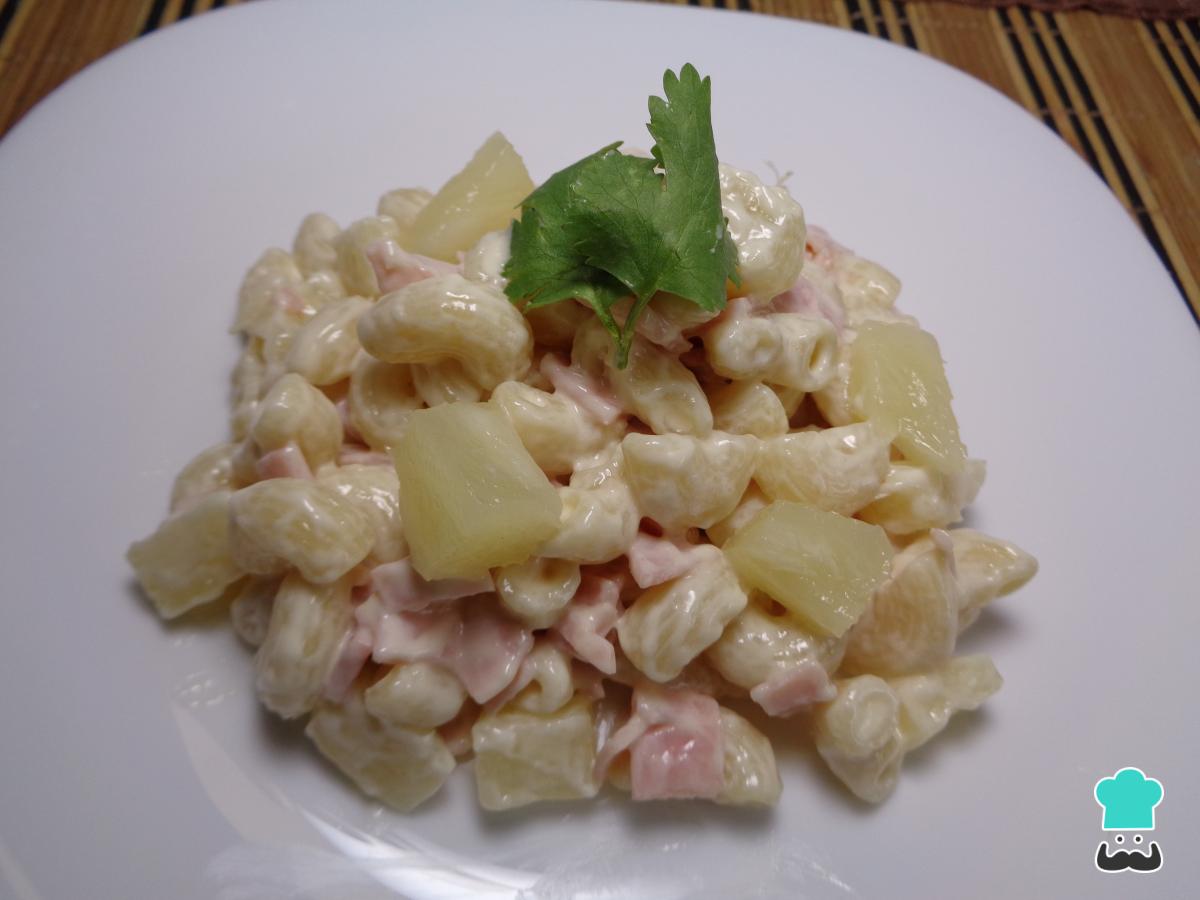 Recette de salade de coude au jambon et à l'ananas