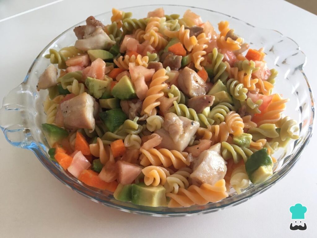 Recette de salade de pâtes et de poulet