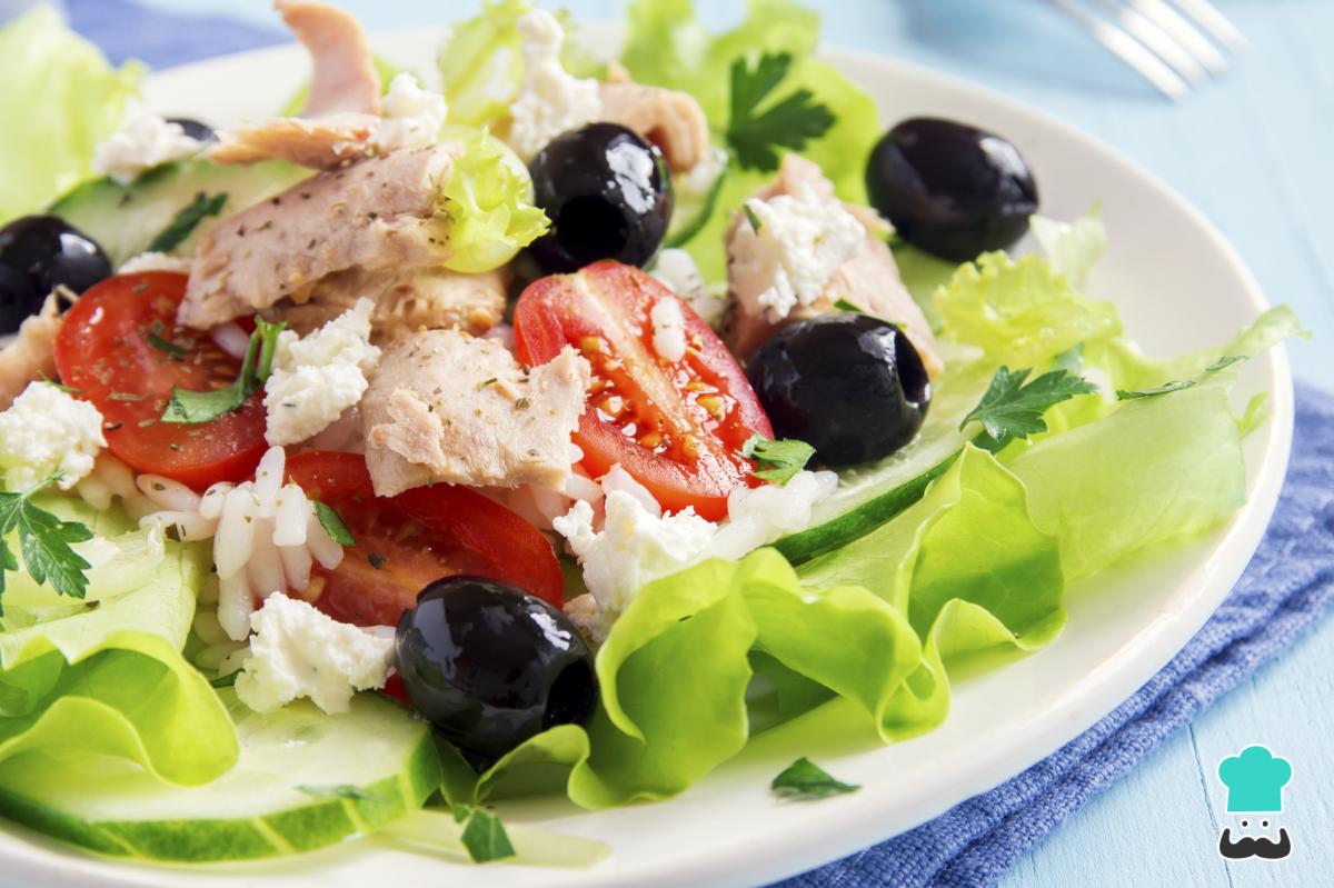 Recette de salade de riz au thon