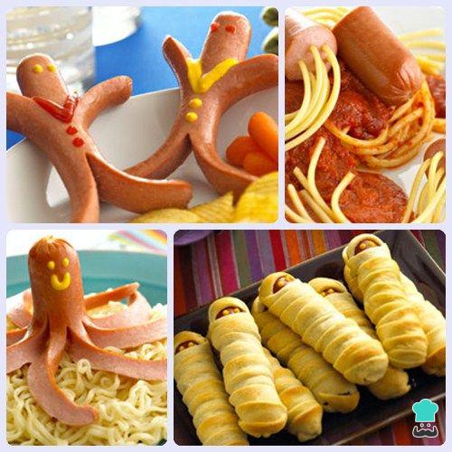 Recette de saucisses amusantes pour les enfants