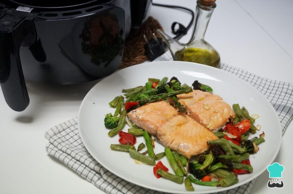 Recette de saumon dans une friteuse à air