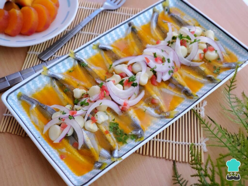 Recette du Tiradito de pejerrey