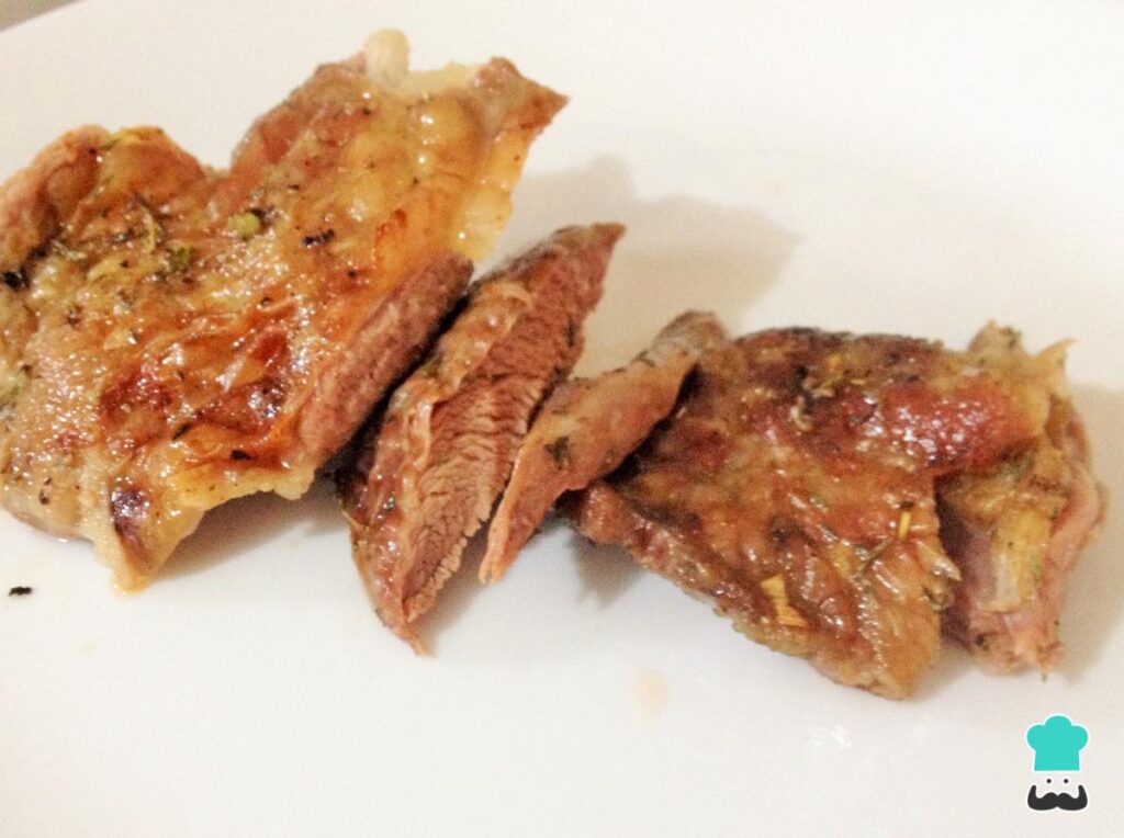 la recette Agneau rôti au four
