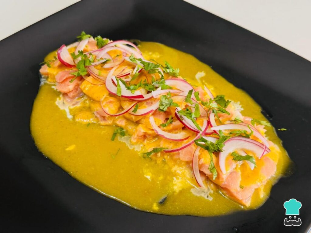 la recette Tiradito au saumon