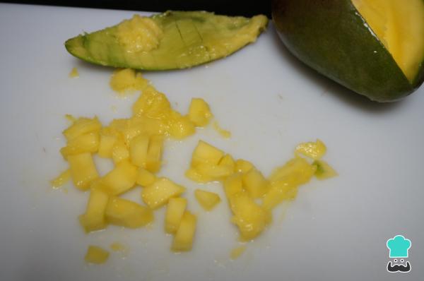 Recette Tartare de Thon et Mangue - Étape 2