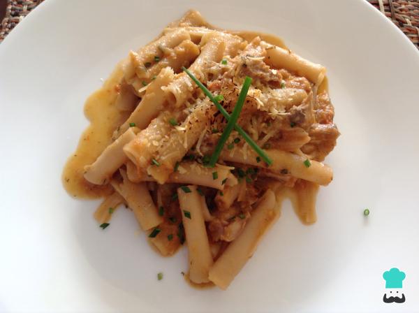 Recette de gâteau aux macaronis au poulet – Étape 9