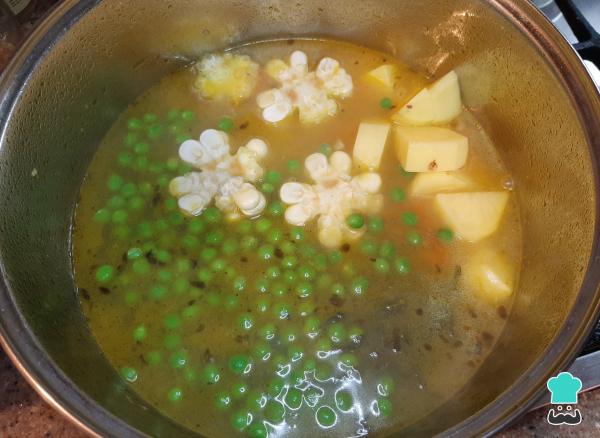 Recette de Chupe de poisson - Étape 8