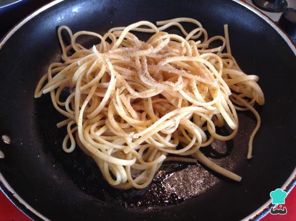 Recette Spaghettis au parmesan - Étape 3