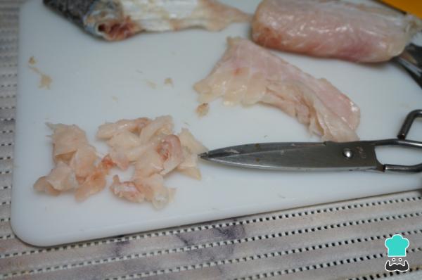 Recette de burger de poisson - Étape 2