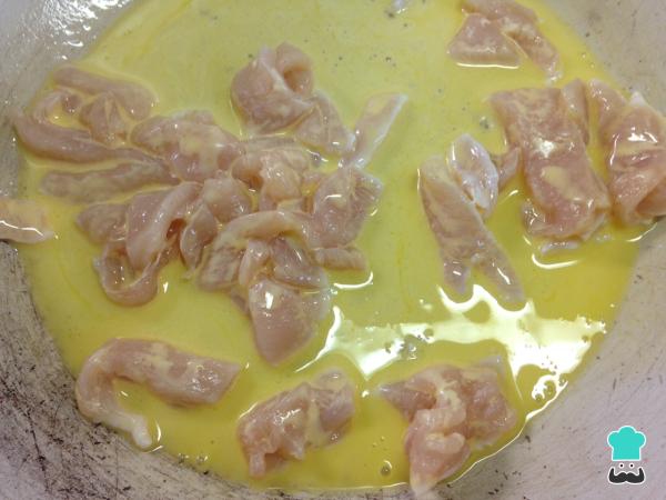 Recette de pâtes au poulet à la sauce Alfredo - Étape 2