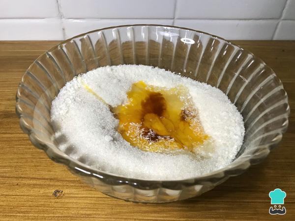 Recette d'Alfajores à la noix de coco - Étape 1