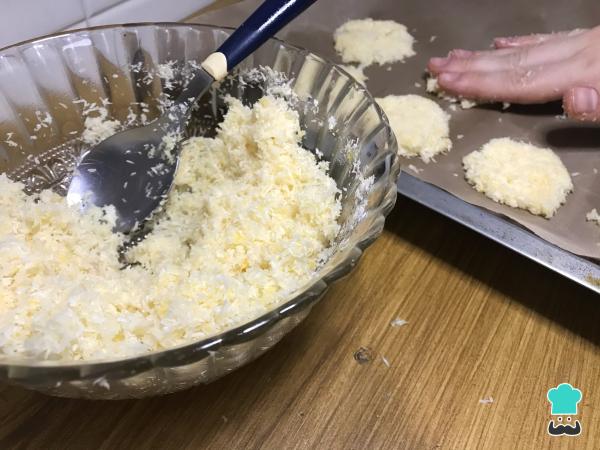 Recette d'Alfajores à la noix de coco - Étape 3