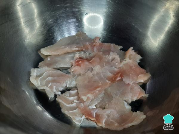 Recette Tiradito au poisson - Étape 1