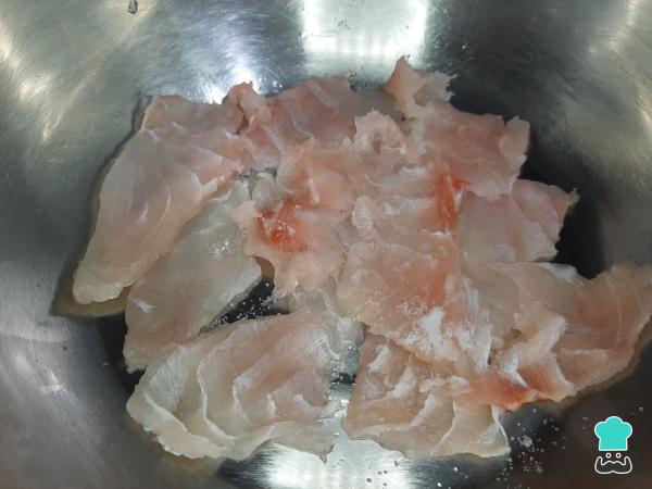 Recette Tiradito au poisson - Étape 2