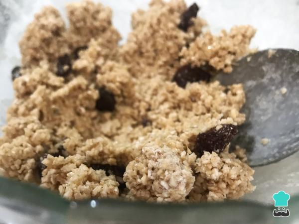 Recette de biscuits granola - Étape 1