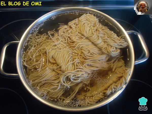 Recette de nouilles chinoises birmanes – Étape 1
