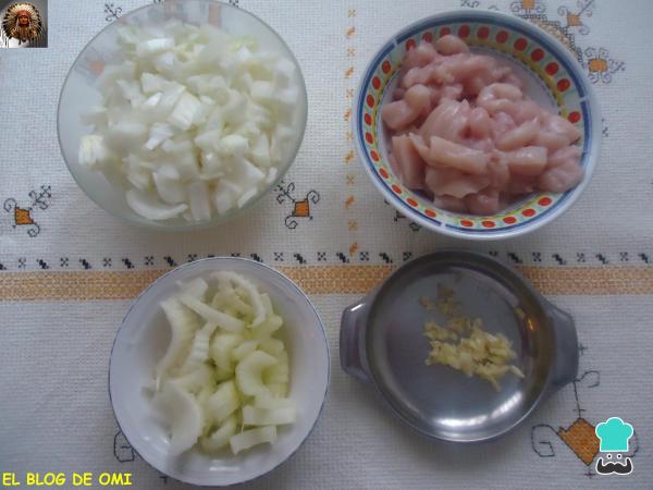 Recette de nouilles chinoises birmanes – Étape 2