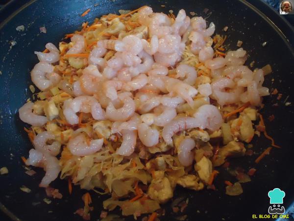 Recette de nouilles chinoises birmanes – Étape 5