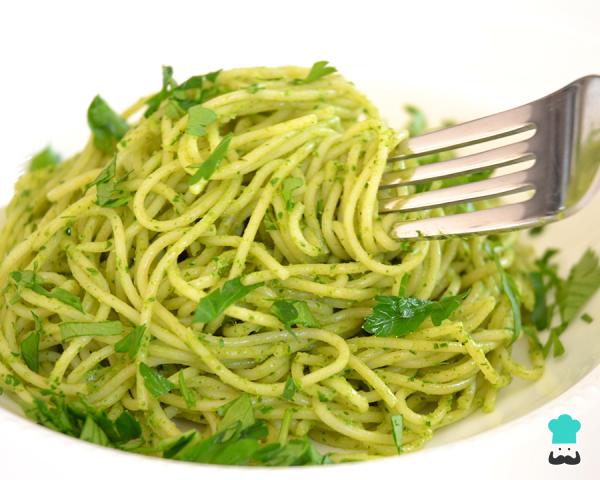 Recette de Spaghettis Verts au Poblano Chili - Étape 6
