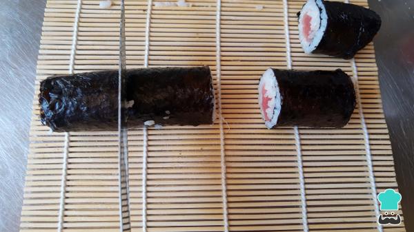 Recette de Maki Sushi au thon - Étape 6