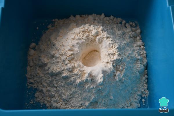 Recette de pain paysan - Étape 1