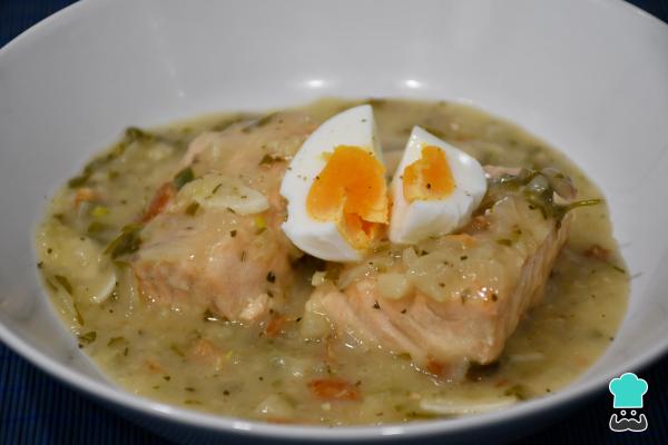 Recette Saumon à la sauce verte - Étape 8