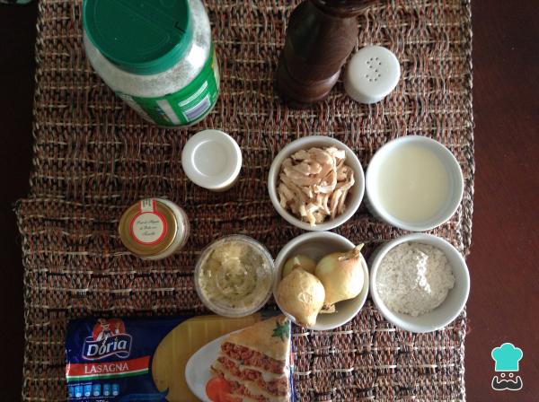 Recette Cannellonis au poulet et pâté - Étape 1