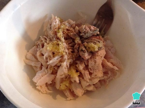 Recette Cannellonis au poulet et pâté - Étape 4