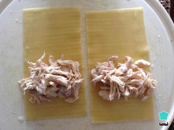 Recette Cannellonis au poulet et pâté - Étape 5