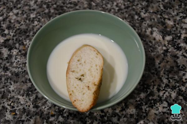 Recette de Torrijas farcies au chocolat - Étape 3