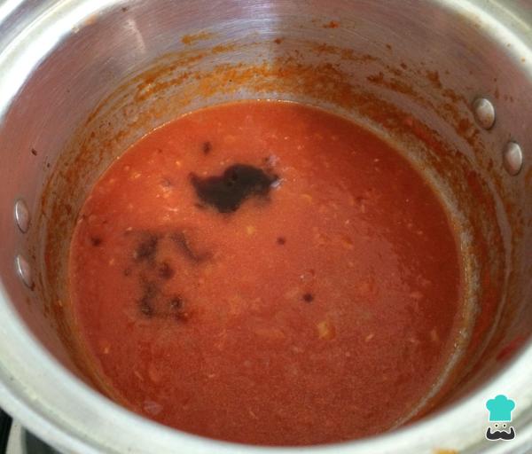 Recette Spaghetti aux champignons et tomates - Étape 5