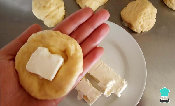 Recette de petits pains au fromage - Étape 4
